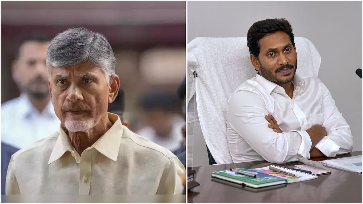 | Photo: PTI : Chandrababu Naidu's 'Pablo Escobar' Jibe at Jagan Reddy, Says Andhra Became 'Ganja Capital' Under YSRCP